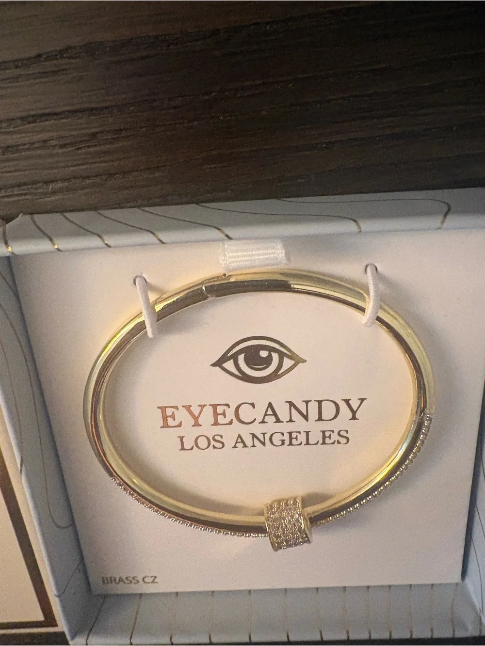 NEW Eye Candy Gold Bangle Bracelet